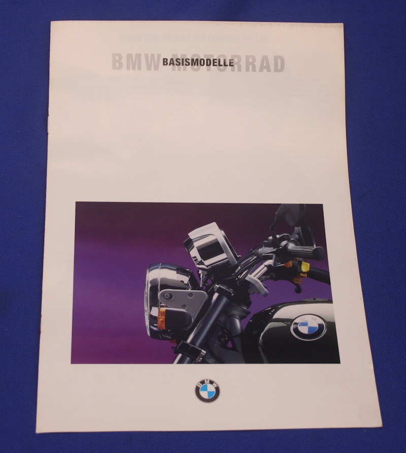 Prospekt BMW Basismodelle 1994 deutsche Ausg.8/93 8 Seitig