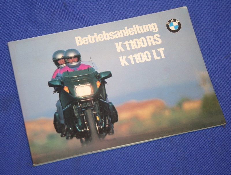 Betriebsanleitung K1100RS K1100LT deutsch