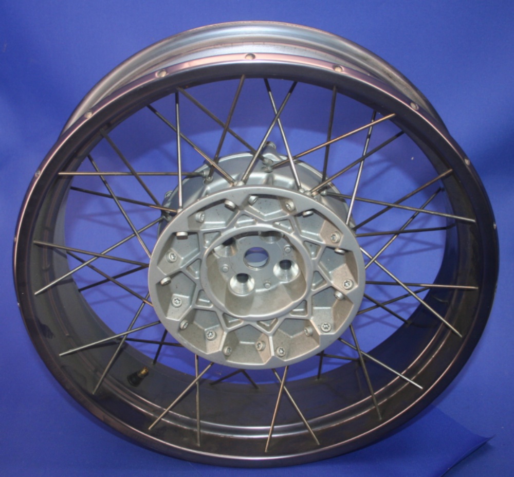 Hinterrad R1150GS/Adv 4.00x17 Speiche blau 9/02-GEBRAUCHT !