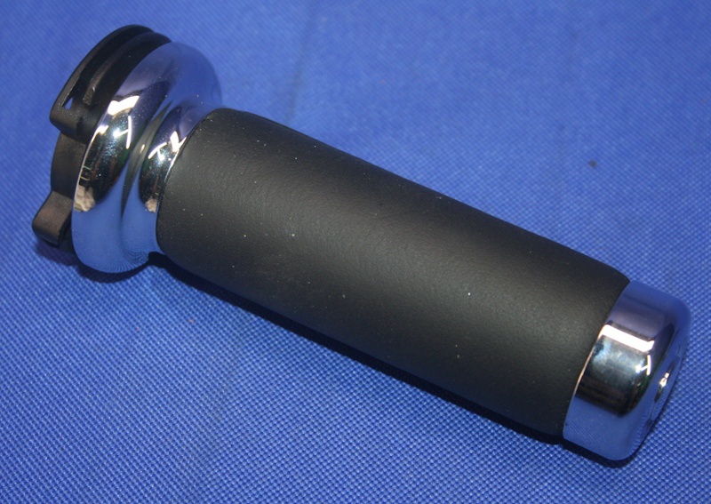Griffgummi R1200C re. Leder schwarz cr. Gasdrehgriff