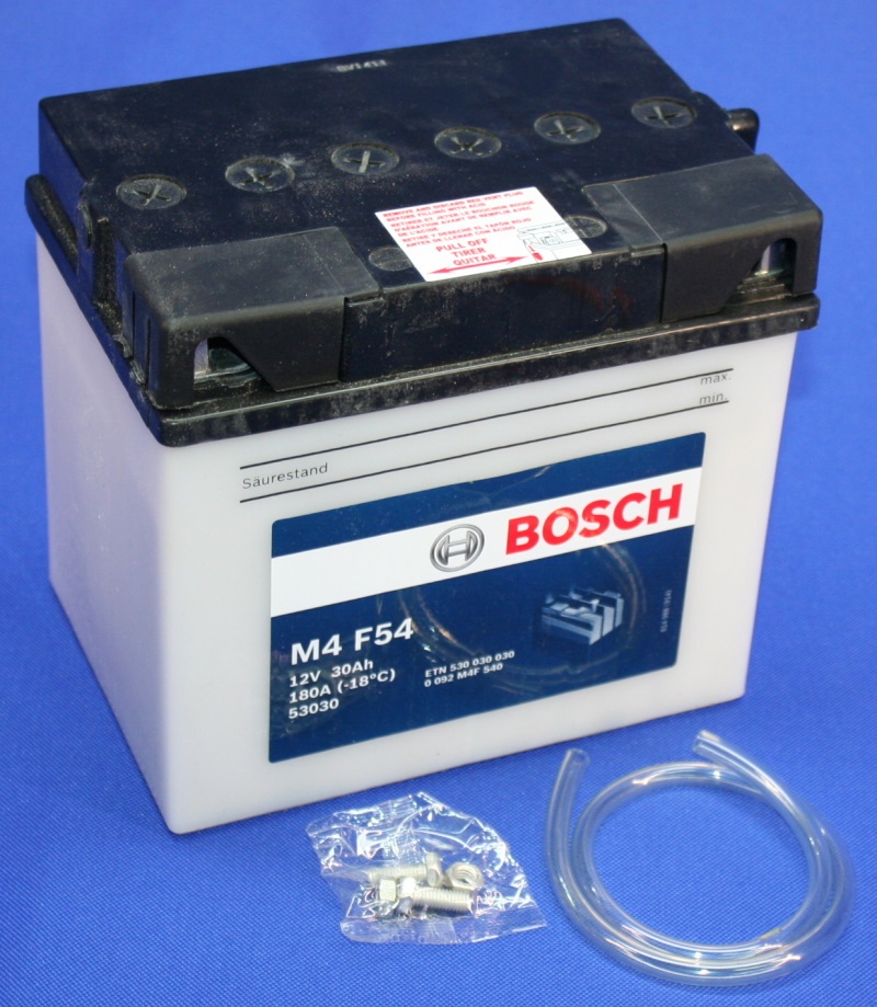 Batterie 12V 30AH original BOSCH für BMW/Guzzi u.a.