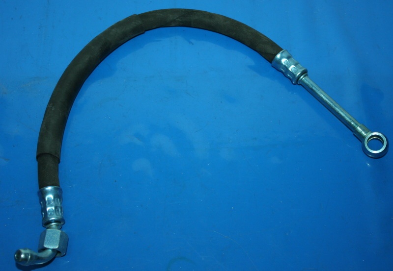tubo radiatore olio lungo nera in gomma