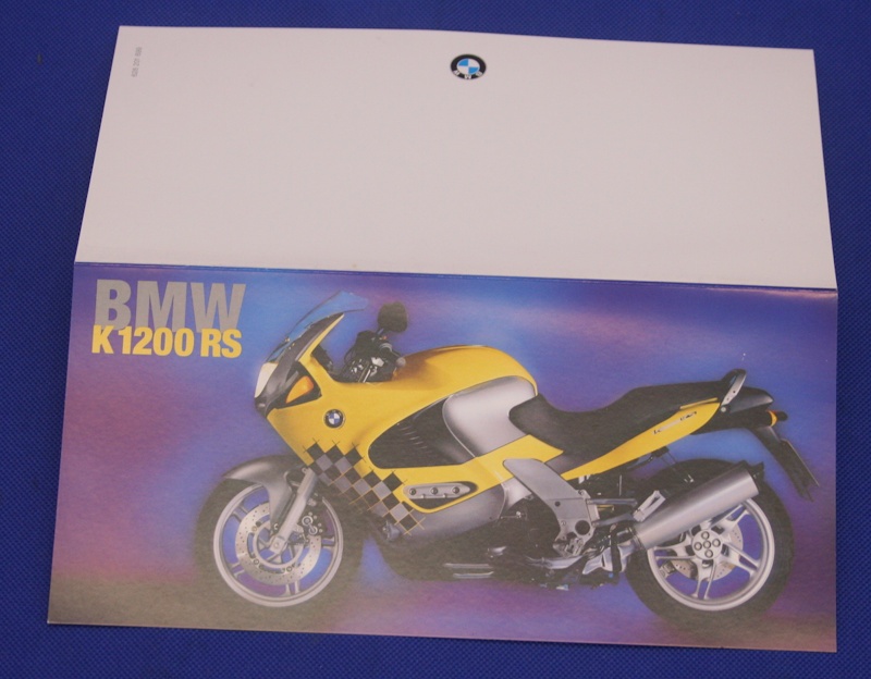 Gru&szlig;karte K1200RS f&uuml;r DIN lang Umschlag