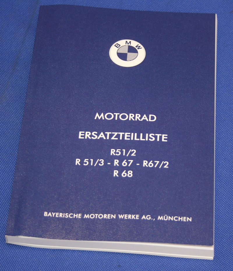Catalogo di ricambio R51/3 R67/R67/2 tedesco