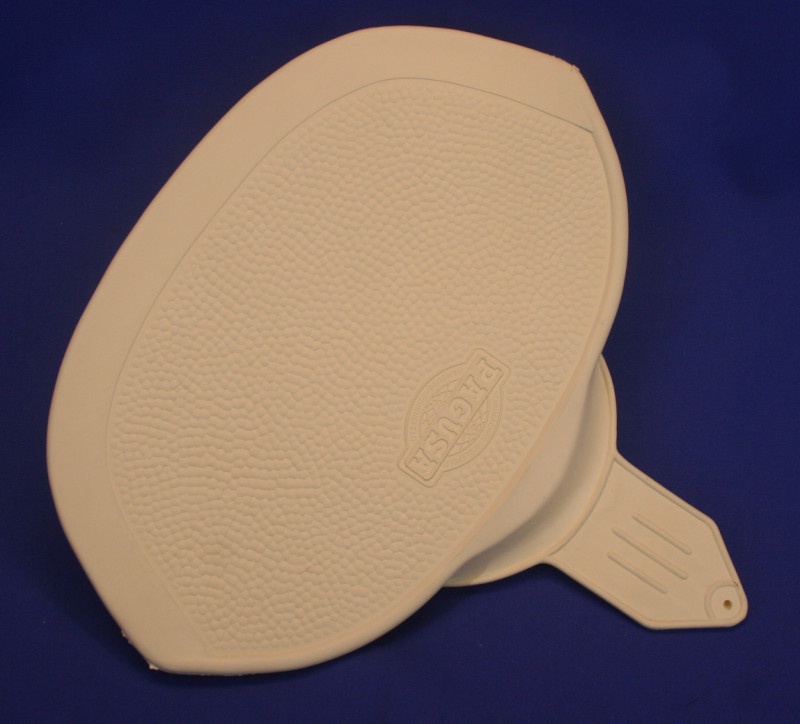 Satteldecke Soziussitz mit Latz Pagusa elfenbein