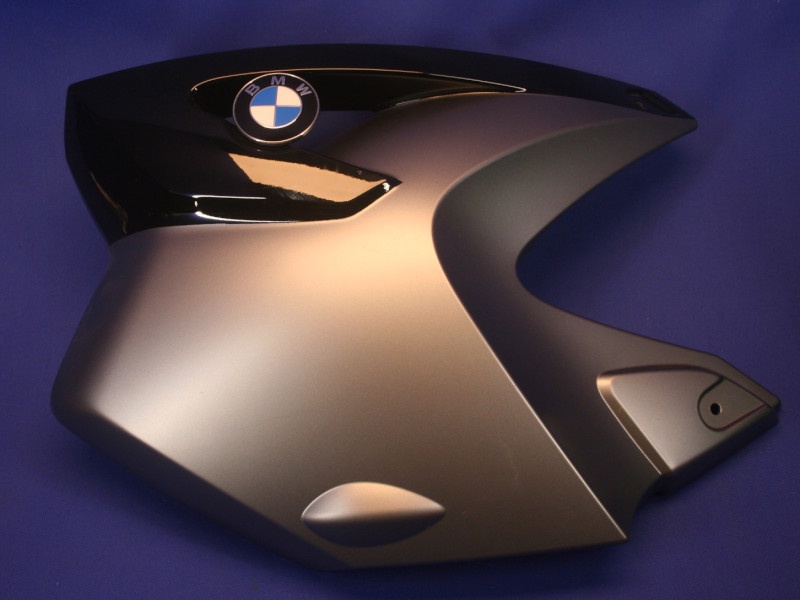 Verkleidung Tank R1200GS 04 links GEBRAUCHT! grau/schwarz