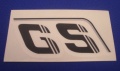 Aufkleber R80GS -90 sw/si rechts f. Batterieabdeckung