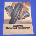Prospekt BMW Motorr&auml;der 1979 deutsche Ausg.2/79 8 Seitig