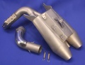 Schalldämpfer RnineT Hattech H001 underseat mit ABE