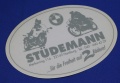 Aufkleber Stüdemann Hamburg oval ca. 100x150mm