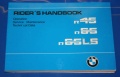 Betriebsanleitung R45/65/65LS english owners manual